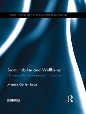 cover image of Sustainability and Wellbeing